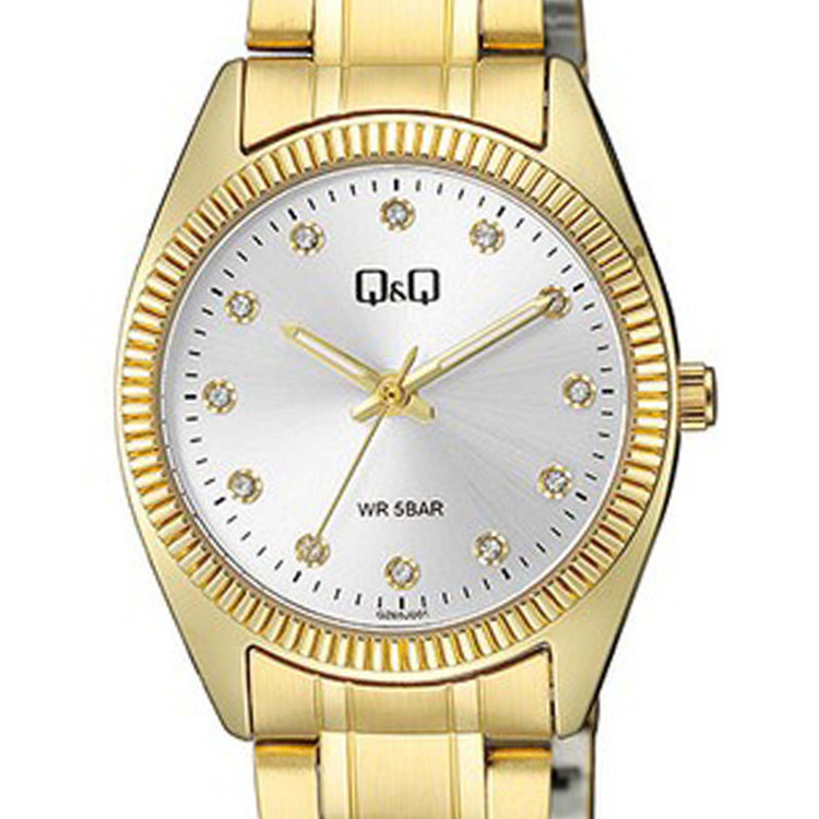 ساعت مچی عقربه ای زنانه کیو اند کیو مدل QZ65J0001Y
